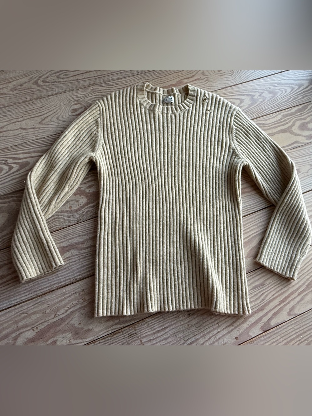 Rhythm Ribbed Knit Sweater Size XS